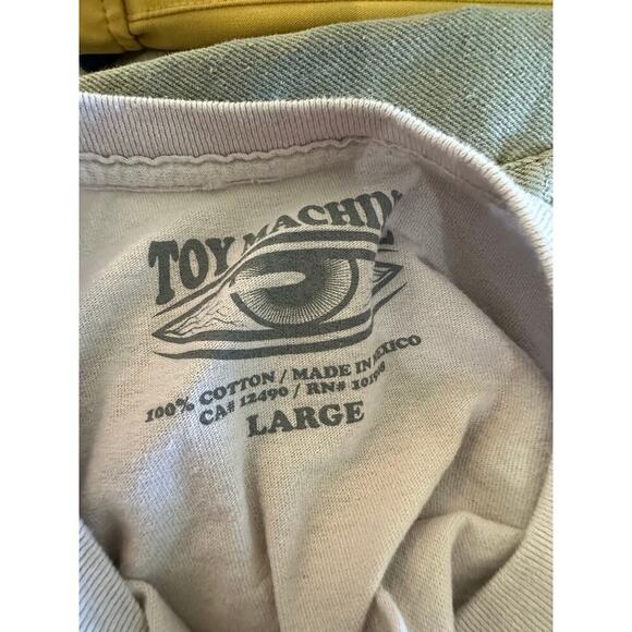 Toy Machine Bad Ass Graphic Skateboard T-Shirt Size Large - Picture 4 of 4